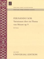 Sor | Variationen uber ein Thema von for solo guitar