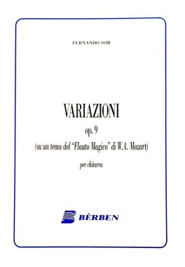Sor | Variazioni op. 9 ( Flauto magico di) for solo guitar