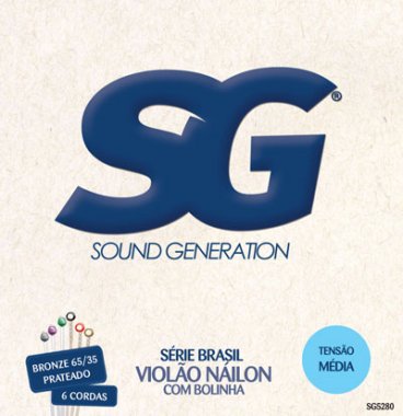 Sound Generation Classical Guitar SG 5280 Medium 65/35 Ball End