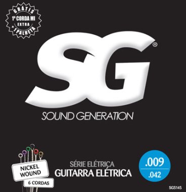 Sound Generation Electric Guitar SG 5145 Nickel Plated Steel 9-42