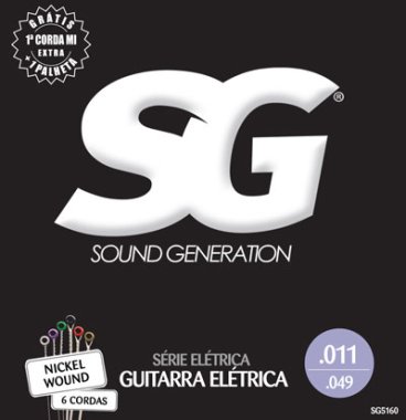 Sound Generation Electric Guitar SG 5160 Nickel Plated Steel 11-49