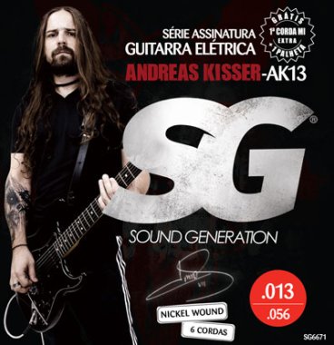 Sound Generation Electric SG 6671 Signature Andreas Kisser 13-56