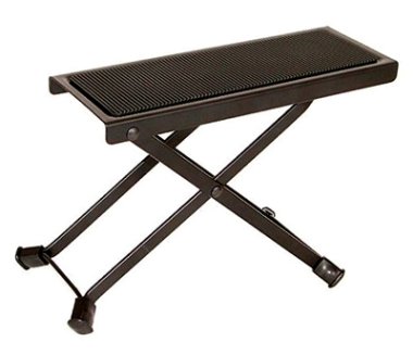 Stageline 3 Position Footstool 7590, Black