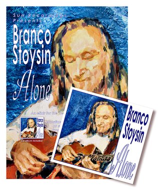 Stoysin | Alone for acoustic guitar - Book and CD