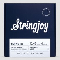 Stringjoy Signature Balanced Light Gauge (10-48) Electric Guitar Strings
