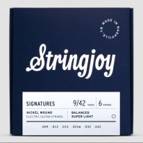 Stringjoy Signature Balanced Super Light Gauge (9-42) Electric Guitar Strings
