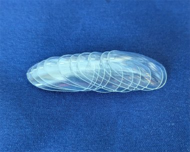 Strings By Mail High Performance Clear Guitar Nail 17/32, 10 Pack