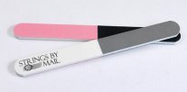 Strings By Mail Micro-Mesh Quad-Grade Nail Buffer 5/8 x 5 3/4 inches