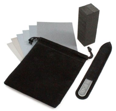 Strings By Mail Nail File and Micromesh Buff Kit with 3.5 inch File
