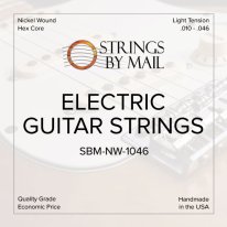 Strings By Mail Nickel Wound Electric Guitar Strings, Light 10-46