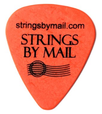 Strings By Mail Pick, .60 Orange, One Pick