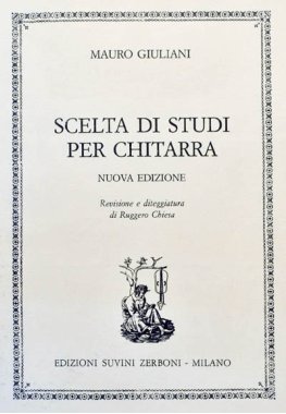 Studi per Chitarra Scelta Di Studi, Ruggero Chiesa