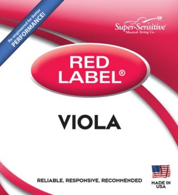 Super-Sensitive Red Label Viola Set 1/8 Sub-Mini 11"
