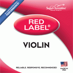 Super-Sensitive Red Label Violin Set 3/4 Scale Ball End