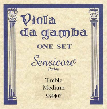 Super-Sensitive SS4407 Sensicore Viola da Treble Gamba Strings Medium