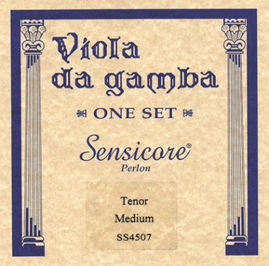 Super-Sensitive SS4507 Sensicore Viola da Tenor Gamba Strings Medium
