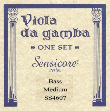 Super-Sensitive SS4607 Sensicore Viola da Bass Gamba Strings Medium