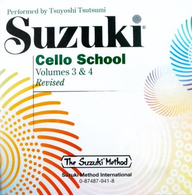 Suzuki Cello School CD, Volume 3 & 4