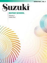 Suzuki Guitar School Guitar Part, Volume 4 with CD