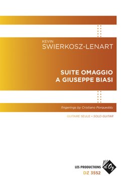 Swierkosz-Lenart | Suite Omaggio a Giuseppe Biasi for solo guitar