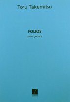 Takemitsu | Folios pour guitare for solo guitar
