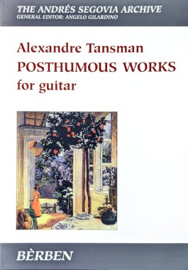Tansman | Posthumous Works for solo guitar