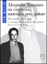 Tansman | The Best of Alexandre Tansman - 25 pieces for guitar