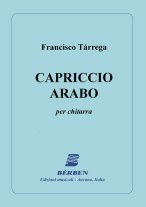 Tarrega | Capriccio Arabo (Capriccio Arabe) for solo guitar