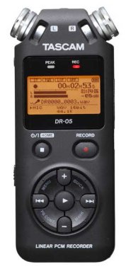 TASCAM DR-05 Stereo Handheld microSD Card Recorder