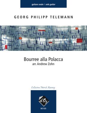 Telemann | Bourree Alla Polacca for solo guitar