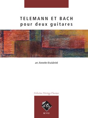 Telemann | et Bach Pour Deux Guitares for 2 guitars