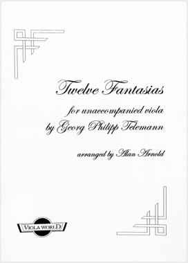 Telemann | Twelve Fantasias for unaccompanied viola