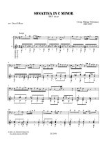Telemann arr. by Marx | Sonatina in C minor for guitar and bassoon