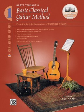 Tennant | Basic Classical Guitar Method Vol. 1 Book With Online Audio