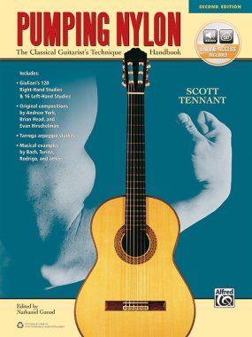Tennant | Pumping Nylon 2nd Edition Book/Online Audio for solo guitar