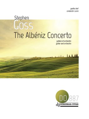 The Albeniz Concerto (SCORE) - for guitar and orchestra