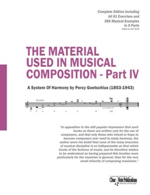 The Material Used in Musical Composition - Part IV