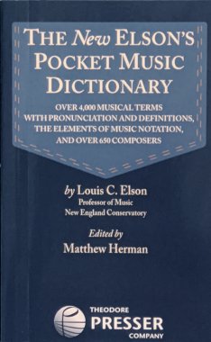 The New Elson's Pocket Music Dictionary