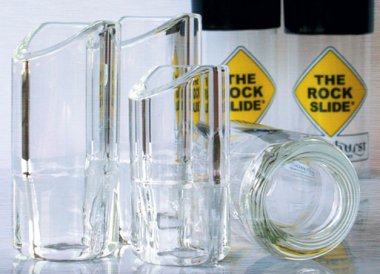 The Rock Slide Moulded Glass Guitar Slide, Large, One Slide