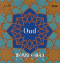 Thomastik-Infeld 315A Oud 10-String Set Synthetic Core Silver Wound