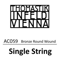 Thomastik-Infeld AC059 Acoustic Bronze Round Wound 6th (e) .059 Single