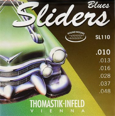 Thomastik-Infeld Blues Sliders SL110 10-48, Full Set