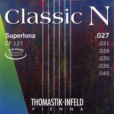 Thomastik-Infeld CF127 Classic N Superlona NT Guitar Strings, Full Set