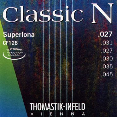 Thomastik-Infeld CF128 Classic N Superlona NT Guitar Strings, Full Set