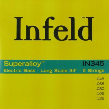 Thomastik-Infeld IN345 Infeld Superalloy 5 String Bass (45-125)