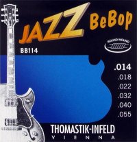 Thomastik-Infeld Jazz BeBop Series BB114 Electric Guitar Strings 14-55