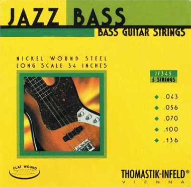 Thomastik-Infeld JF345 Jazz Flat Wound 5 String Bass (43-136)