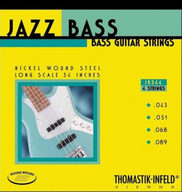 Thomastik-Infeld JR344 Jazz Round Wound 4 String Bass (.043-.089)