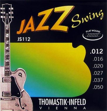 Thomastik-Infeld JS112 Jazz Swing Series Flat Wound Electric 12-50
