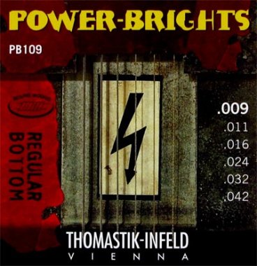 Thomastik-Infeld Power-Brights PB109 Electric Guitar Strings 9-42